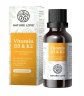 Nature Love Vitamin D3 & K2 Tropfen 30ml, Витамин D32 5 мкг + Витамин K2 20 мкг на суточную дозу (1 капля), 30 мл