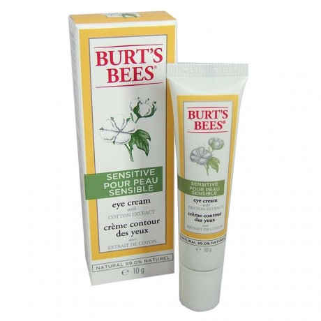 Burts Bees Sensitive Eye Cream Augencreme Gesichtspflege, 10 g