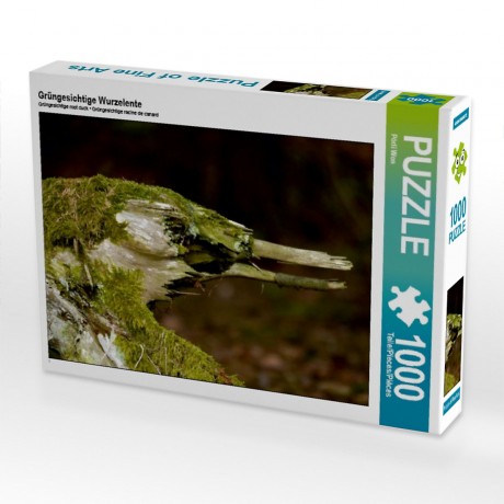 CALVENDO Puzzle CALVENDO Puzzle Grungesichtige Wurzelente Пазл CALVENDO Puzzle Гранжевая утка