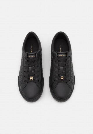 Tommy Hilfiger MONOGRAM Trainers black МОНОГРАММА кроссовки черный