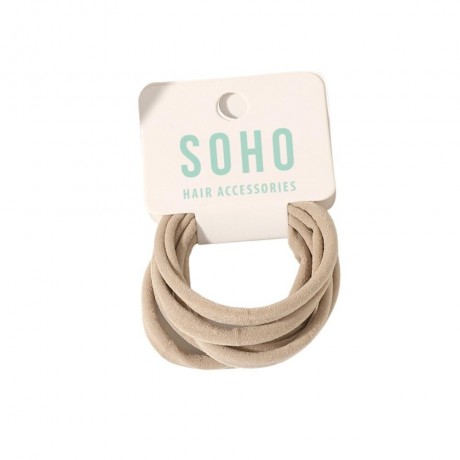 SOHO Alena Haargummis Beige Алена резинки для волос