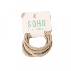 SOHO Alena Haargummis Beige Алена резинки для волос