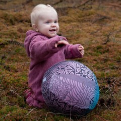 Hoppediz Kinderball Luftballon-Hulle Jaipur black Детский шар-чехол для мяча Джайпур черный