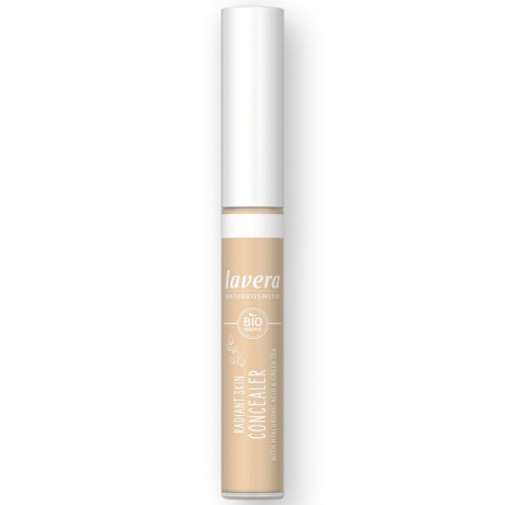 LAVERA Radiant Skin Concealer Ivory 01, 5,5 ml, Лавера Консилер со светоотражающим финишем, оттенок Ivory 01, био-алоэ вера и гиалуроновая кислота, 5,5 мл