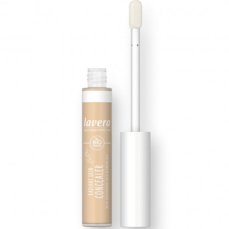 LAVERA Radiant Skin Concealer Ivory 01, 5,5 ml, Лавера Консилер со светоотражающим финишем, оттенок Ivory 01, био-алоэ вера и гиалуроновая кислота, 5,5 мл