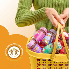 Novomins Vitamin D Kinder 400 IU, 90st, Витамин D3 для детей с 3 лет (Великобритания), 90шт, жевательные витамины с натуральной клубникой, 400МЕ D3, без желатина
