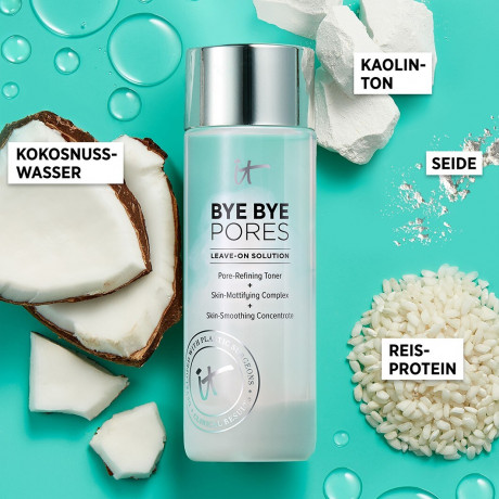 IT Cosmetics Bye Bye Pores Leave-On Solution Gesichtswasser Bye Bye Pores Несмываемый Тоник для Лица