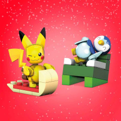 MEGA Construx Pokemon Adventskalender-Bauset 2026, 202 Teile, MEGA Pokemon Адвент-календарь-конструктор 2026, 202 детали, 24 сюрприза