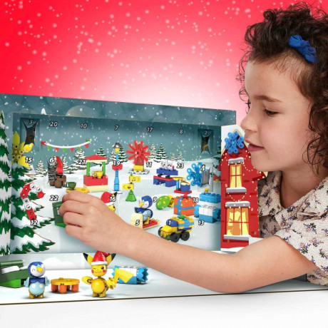 MEGA Construx Pokemon Adventskalender-Bauset 2026, 202 Teile, MEGA Pokemon Адвент-календарь-конструктор 2026, 202 детали, 24 сюрприза