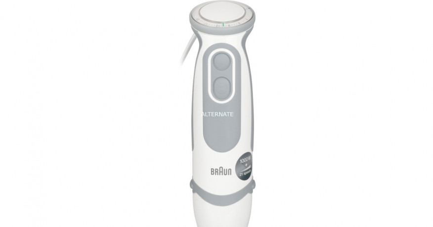 Braun Braun MultiQuick 5 Vario MQ 5235, Stabmixer weiss/hellgrau  weiss/hellgrau Braun MultiQuick 5 Vario MQ 5235, погружной блендер белый/светло-серый