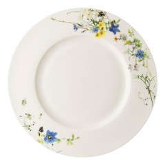Rosenthal Rosenthal Brillance Fleurs des Alpes Speiseteller Fahne 28 cm Обод для тарелки Rosenthal Brilliance Fleurs des Alpes 28 см