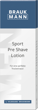 Braukmann Sport Pre Shave Lotion, 100 ml, Hildegard Braukmann лосьон перед бритьём для нормальной и обезвоженной кожи, для мужчин, 100 мл