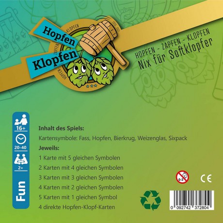 dice4friends Hopfen-Klopfen Хоп Тап