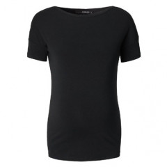 SUPERMOM T-Shirt Basic Plus Solid Black