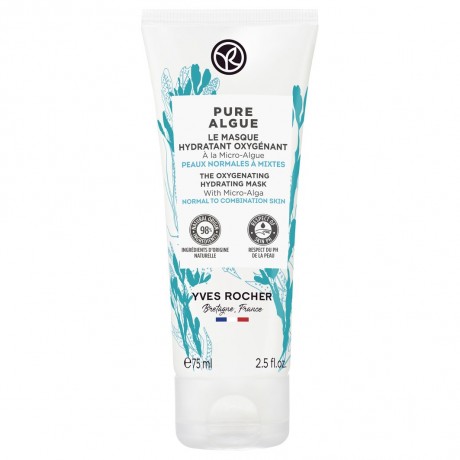 Yves Rocher Pure Algue Skin Oxygen Feuchtigkeitsmaske  Кислородная увлажняющая маска Pure Algue Skin