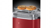 Russell Hobbs Russell Hobbs Retro Ribbon Red Toaster rot/edelstahl, 1.300 Watt, fur 2 Scheiben Toast rot/edelstahl Тостер Russell Hobbs Retro Ribbon Red, красный/нержавеющая сталь, 1300 Вт, для 2 тостов