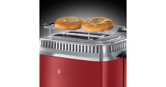 Russell Hobbs Russell Hobbs Retro Ribbon Red Toaster rot/edelstahl, 1.300 Watt, fur 2 Scheiben Toast  rot/edelstahl Тостер Russell Hobbs Retro Ribbon Red, красный/нержавеющая сталь, 1300 Вт, для 2 тостов