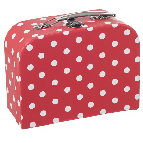 bieco Spielkoffer Kinder Pappe Metallgriffe Kofferchen Reisekoffer Gutschein Verpackung Spielkoffer Игровой кейс