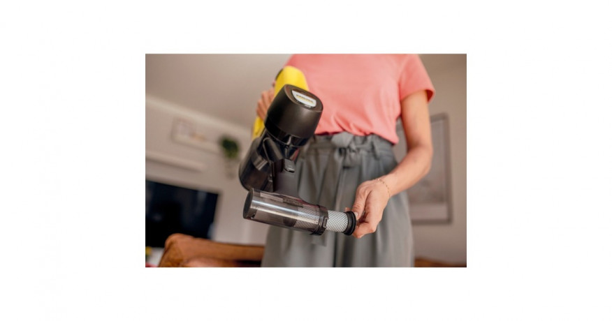 Karcher Karcher VC 4 Cordless myHome, Stielstaubsauger schwarz/gelb schwarz/gelb Karcher VC 4 Cordless myHome, ручной пылесос черный/желтый