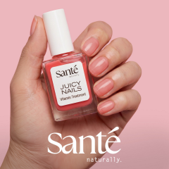 SANTE Juicy Nails 03 Grapefruit Shot, 10 ml, Санте Лак для ногтей Juicy Nails, оттенок 03 Grapefruit Shot, грейпфрутовый, 10 мл