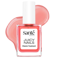SANTE Juicy Nails 03 Grapefruit Shot, 10 ml, Санте Лак для ногтей Juicy Nails, оттенок 03 Grapefruit Shot, грейпфрутовый, 10 мл