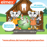elmex Kinder Zahnbuerste 2-6 Jahre, Детская мягкая зубная щётка для молочных зубов, 2–6 лет, 1 шт.