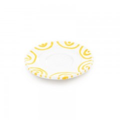 Gmundner Keramik Gmundner Keramik Gelbgeflammt Mokka-/Espresso-Untertasse Gourmet d: 11 cm Gmundner Ceramics Блюдце для мокко/эспрессо с желтым пламенем Gourmet d: 11 см