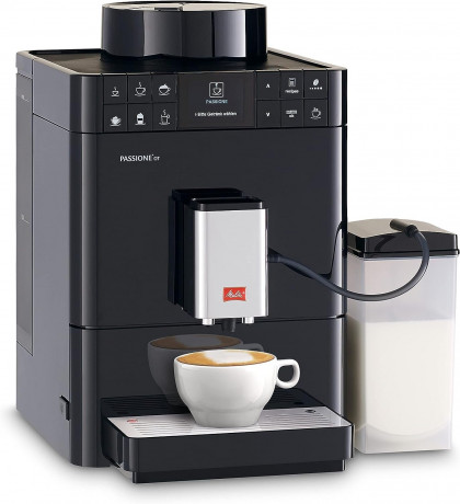 Melitta Melitta Kaffeevollautomat Caffeo Passione, Kaffeevollautomat+Milchbehalter,OneTouch Funktion, Kaffeeautomat Cafemaschine Kaffeemaschine mi Mahlwerk Vollautomat Cafe  Полностью автоматическая кофемашина Melitta Caffeo Passione, полностью автоматиче