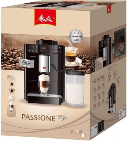 Melitta Melitta Kaffeevollautomat Caffeo Passione, Kaffeevollautomat+Milchbehalter,OneTouch Funktion, Kaffeeautomat Cafemaschine Kaffeemaschine mi Mahlwerk Vollautomat Cafe  Полностью автоматическая кофемашина Melitta Caffeo Passione, полностью автоматиче