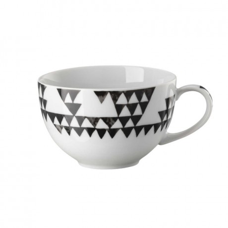 Rosenthal Rosenthal Magic Garden Black Seeds Cappuccinoobertasse mit neuem Henkel 0,38 L Чашка для капучино Rosenthal Magic Garden Black Seeds с новой ручкой 0,38 л
