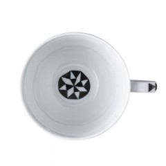 Rosenthal Rosenthal Magic Garden Black Seeds Cappuccinoobertasse mit neuem Henkel 0,38  L Чашка для капучино Rosenthal Magic Garden Black Seeds с новой ручкой 0,38 л