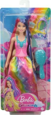 Mattel Barbie Dreamtopia Regenbogenzauber Prinzessin Puppe Барби Dreamtopia Радужная Волшебная Принцесса Кукла