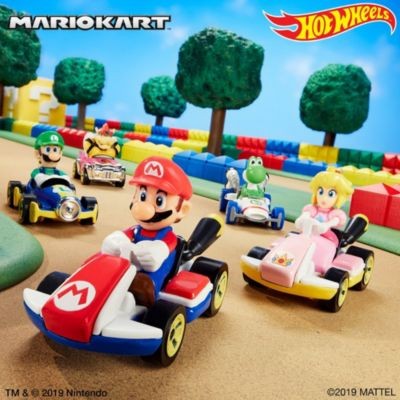 Mattel Hot Wheels Mario Kart 1:64 Die-Cast Sortiment Hot Wheels Mario Kart 1:64 литой ассортимент
