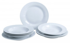 Van Well Van Well Tafelset 8-tlg. PLATO Weiss Столовый сервиз Van Well 8 предметов. ПЛАТОН