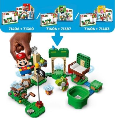 LEGO LEGO Super Mario 71406 Yoshis Geschenkhaus – Erweiterungsset LEGO Super Mario 71406 Дополнительный набор «Подарочный домик Йоши»