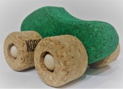 KORXX Spielzeugauto Kork Lambo rund Пробковая машинка Ламбо круглая