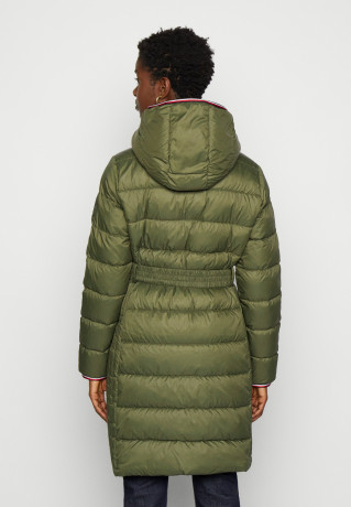 Tommy Hilfiger CL SORONA  Winter coat army green CL SORONA Зимнее пальто Армейский Зеленый