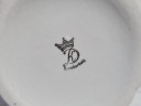Подсвечник винтажный Dresden с розами, фарфор, 6.5 см, Германия, 1960-70гг.