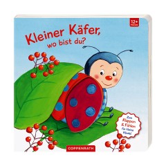 Coppenrath Verlag Mein erstes Gucklock-Fuhlbuch: Kleiner Kafer Моя первая книга о Гаклоке: Little Beetle