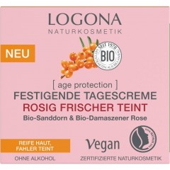 Logona Festigende Tagescreme Rosig Frischer Teint  Укрепляющий дневной крем Розовый свежий цвет лица