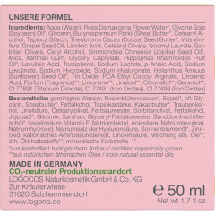 Logona Festigende Tagescreme Rosig Frischer Teint  Укрепляющий дневной крем Розовый свежий цвет лица