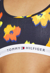 Tommy Hilfiger BRALETTE PRINT Bustier black ПРИНТ БРАЛЕТТ Бюстье черный