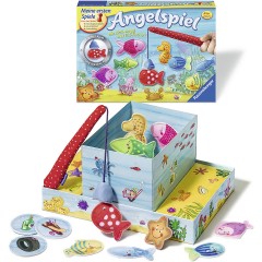 Ravensburger Angel-Spiel mit Klett  Filz-Fische Рыбалка с войлочной рыбой на липучке