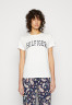 Tommy Hilfiger VARISTY HILFIGERC Print T-shirt ecru VARISTY HILFIGERC Футболка с принтом экрю