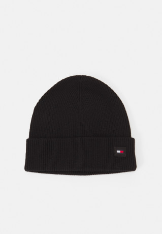 Tommy Hilfiger SMU BEANIEUNISEX Beanie black SMU BEANIEUNISEX Шапочка черный
