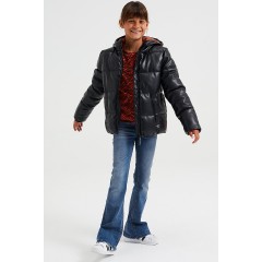 WE Fashion Madchenjacke aus Lederimitat Blazer fur Madchen Куртка для девочки из кожзама Пиджак для девочки