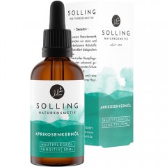 Solling Naturkosmetik Hautpflegeol Aprikosenkern 50ml  Масло для ухода за кожей косточки абрикоса 50мл