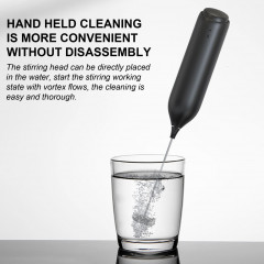 farfi farfi Akku-Stabmixer Elektrischer Milchaufschaumer, USB-Akku, Handheld, Edelstahl, kabellos  Farfi Беспроводной ручной блендер Электрический вспениватель молока Ручной USB аккумулятор из нержавеющей стали Беспроводной