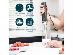 PRINCESS PRINCESS Stabmixer, 1200 W, SET Power Hand Kuchen-Mixer Purierstab Zauber Mix-Stab Turbo Funktion  Ручной блендер PRINCESS, 1200 Вт, комплект, ручной миксер для тортов, волшебная палочка для смешивания с турбо-функцией