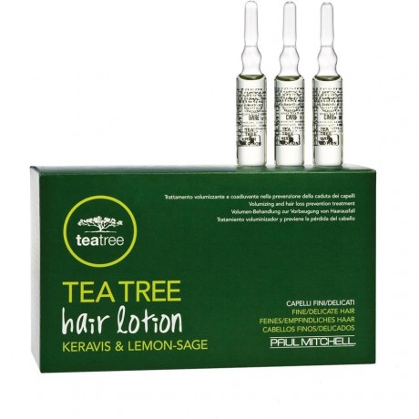 Paul Mitchell (Поль Митчелл) Tea Tree Lemon Sage Hair Lotion Keravis & Lemon Sage Сыворотка для волос, 12 x 6 мл